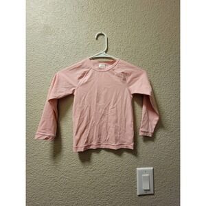 Hannah Anderson Girls Swim Shirt, Pink Size 4